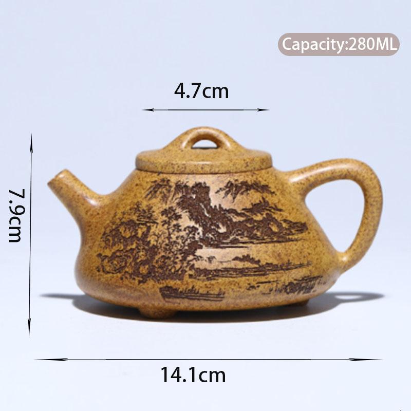 280 мл Китайський Ісінський Пурпуровий Глиняний Чайник Ручної Роботи Кам яний Черпак Чайник Краса Чайний Заварник Чайник Побутовий Zisha Чайний Набір Подарунки
280 мл Китайський Ісінський Пурпуровий Глиняний Чайник Ручної Роботи Кам яний Черпак Чайник Краса Чайний Заварник Чайник Побутовий Zisha Чайний Набір Подарунки