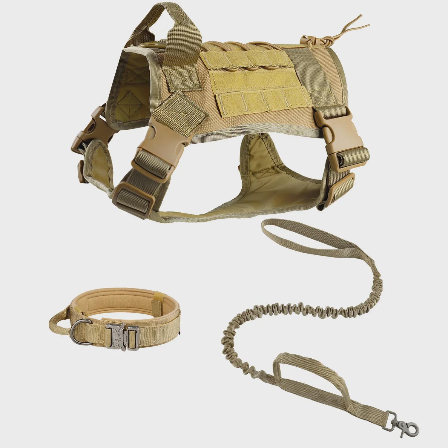 Жилет для тактических собак Cross-Border Camouflage - нейлоновая шлейка для дрессировки средних и крупных собак XL (35-45KG)
Жилет для тактических собак Cross-Border Camouflage - нейлоновая шлейка для дрессировки средних и крупных собак XL (35-45KG)