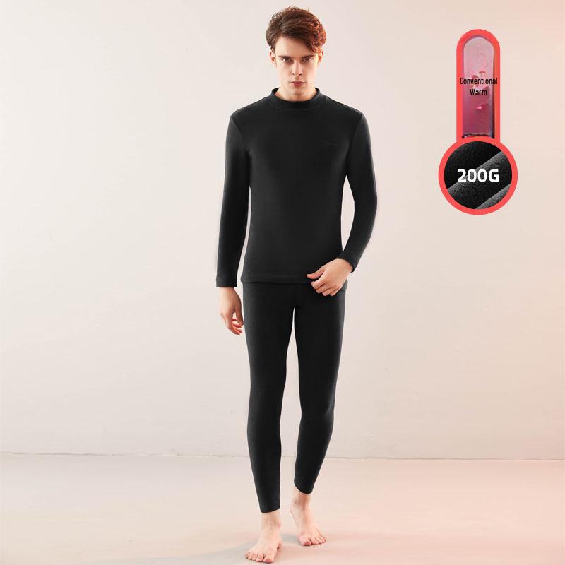 Мужской термокомплект Pengpai со средней горловиной для людей среднего и пожилого возраста - теплый хлопковый топ и брюки XXXL
Мужской термокомплект Pengpai со средней горловиной для людей среднего и пожилого возраста - теплый хлопковый топ и брюки XXXL