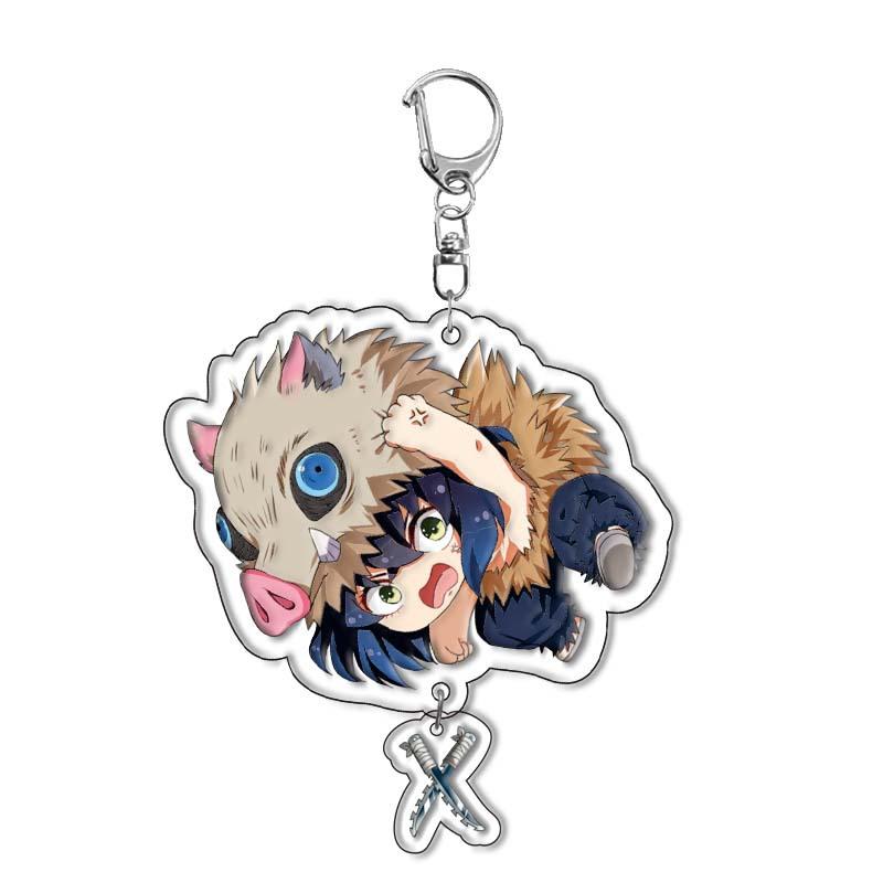 Demon Slayer Kimetsu no Yaiba Tanjiro Nezuko Acrylic Key Ring Pendant Animation Merchandise Accessories Present for Fans Collector 55mm
Demon Slayer Kimetsu no Yaiba Tanjiro Nezuko Acrylic Key Ring Pendant Animation Merchandise Accessories Present for Fans Collector 55mm