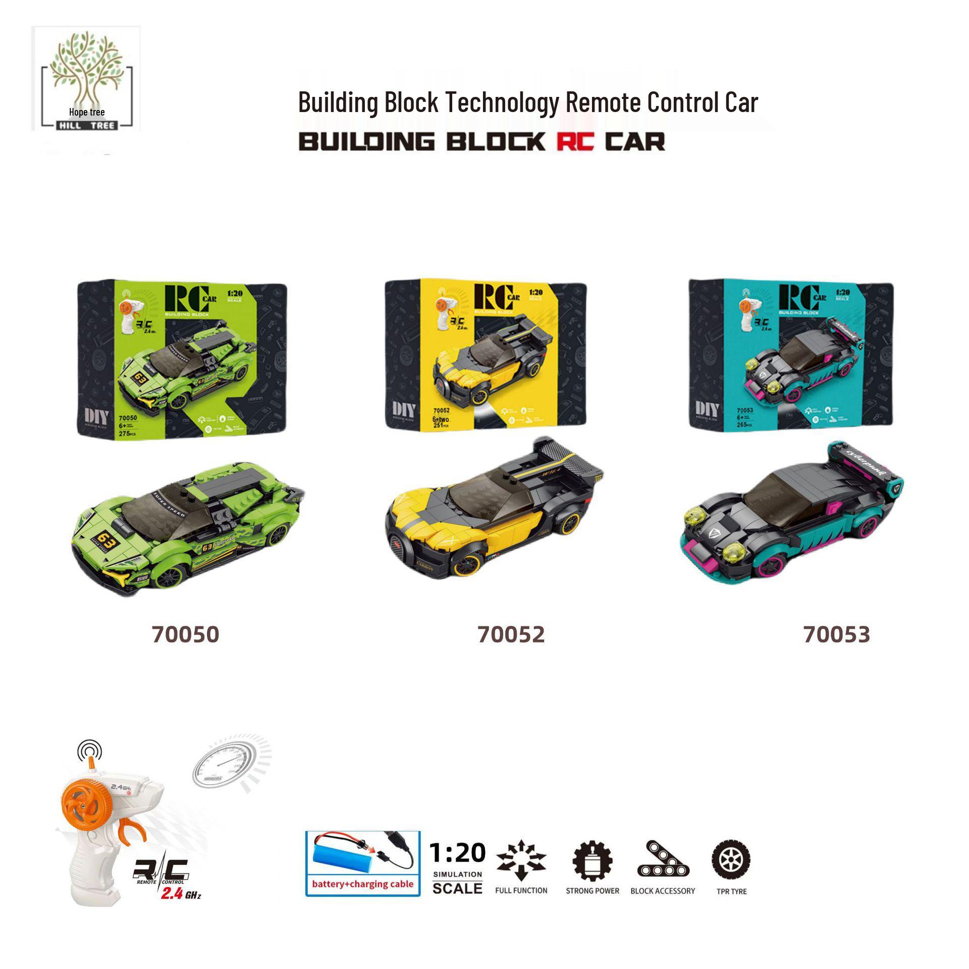 Children s Remote-Controlled Building Block Car - Educational Toy with Four-Way Assembly
Children s Remote-Controlled Building Block Car - Educational Toy with Four-Way Assembly