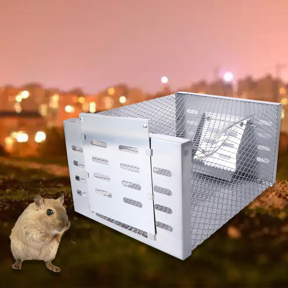 Large Space Continuous Cycle Mouse Trap Metal Rat Catching Artifact Rat Trap Cage Household срібний
Large Space Continuous Cycle Mouse Trap Metal Rat Catching Artifact Rat Trap Cage Household срібний