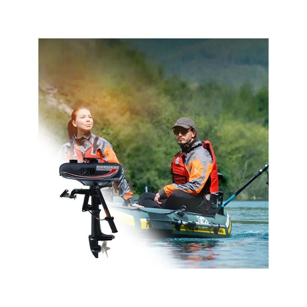 3,5-сильный 2-тактный лодочный мотор, бензиновая версия, короткая нога, полувоздушное/полуводяное охлаждение, с функцией поворота на 180° чёрный
3,5-сильный 2-тактный лодочный мотор, бензиновая версия, короткая нога, полувоздушное/полуводяное охлаждение, с функцией поворота на 180° чёрный