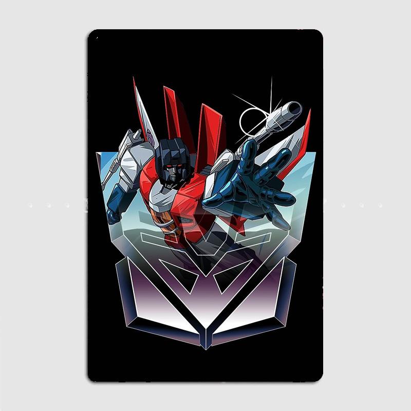 Evil Decepticons Starscream Vintage Metal Sign Posters Plaques Garage Room Decor Tin Vintage Home Decor Wall art Decorations 20x30cm(7.8x11.8inch)
Evil Decepticons Starscream Vintage Metal Sign Posters Plaques Garage Room Decor Tin Vintage Home Decor Wall art Decorations 20x30cm(7.8x11.8inch)