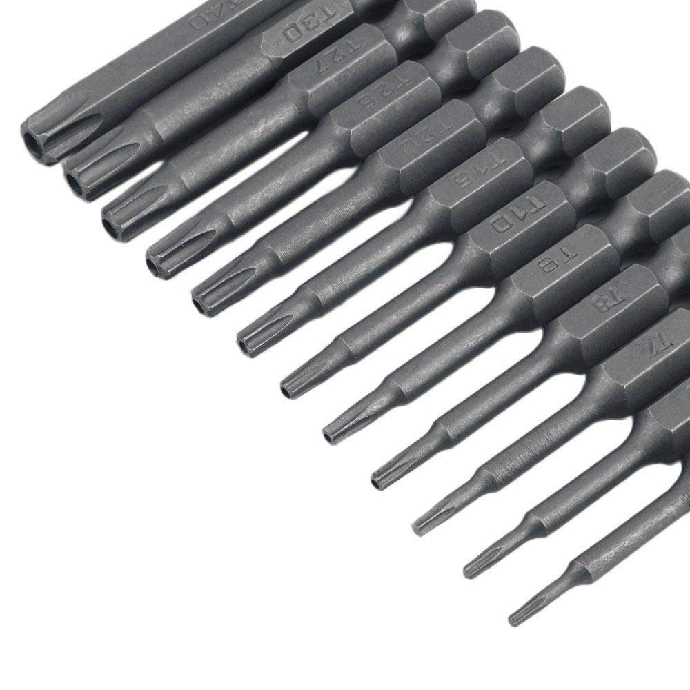 Набор из 12 бит Torx 50 мм zmart T5 T40 Torx, магнитная отвертка с шестигранной головкой, набор бит для защиты от несанкционированного вскрытия, отвертка с плоской головкой и шестигранной головкой
Набор из 12 бит Torx 50 мм zmart T5 T40 Torx, магнитная отвертка с шестигранной головкой, набор бит для защиты от несанкционированного вскрытия, отвертка с плоской головкой и шестигранной головкой