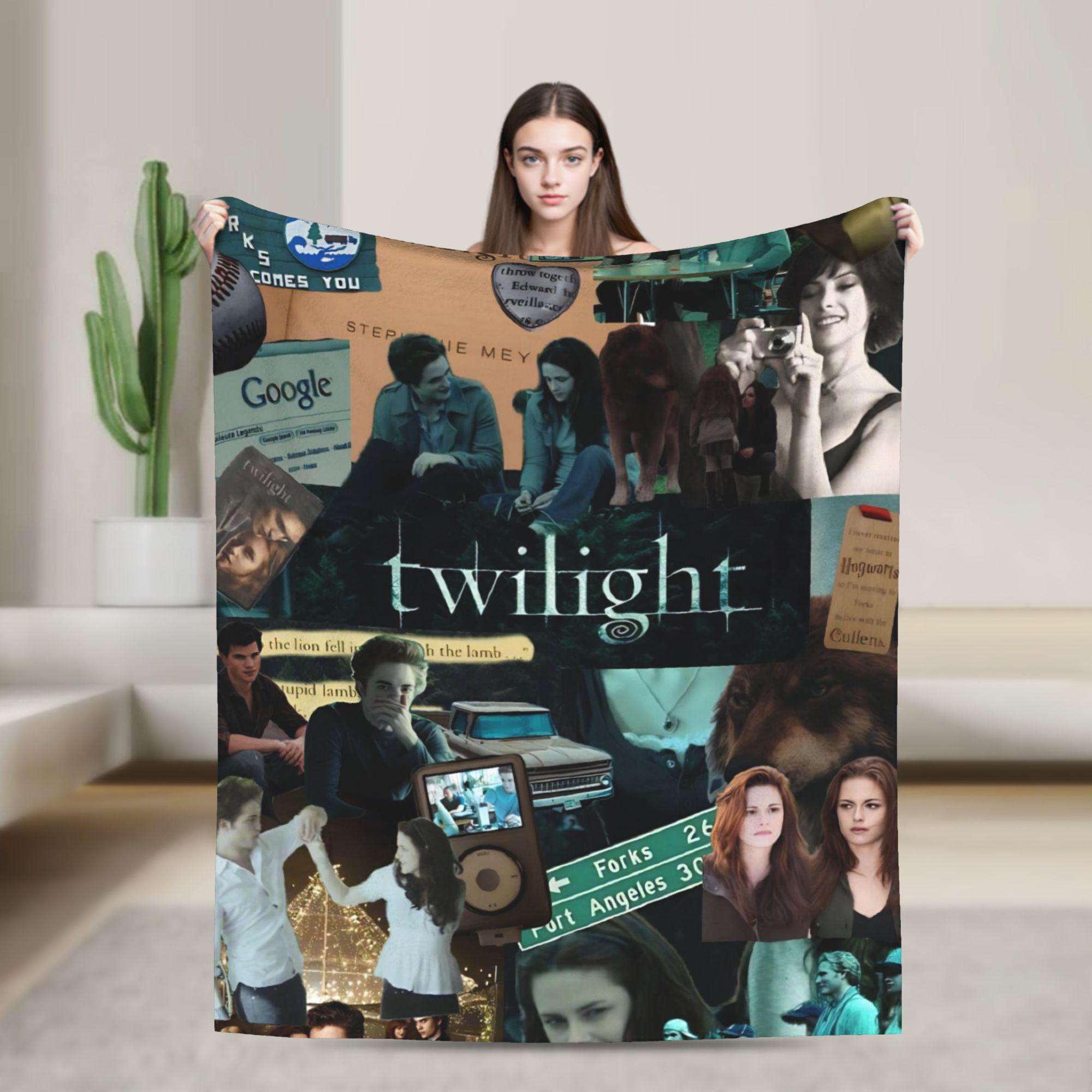 The Twilight Edward Bella Soft Warm Blanket Travel Plush Throw Blanket Aesthetic Couch Chair Flannel Bedspread Sofa Bed Cover 130x150cm
The Twilight Edward Bella Soft Warm Blanket Travel Plush Throw Blanket Aesthetic Couch Chair Flannel Bedspread Sofa Bed Cover 130x150cm