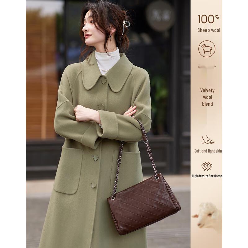Women s Elegant Mid-Length Woolen Coat XL
Women s Elegant Mid-Length Woolen Coat XL