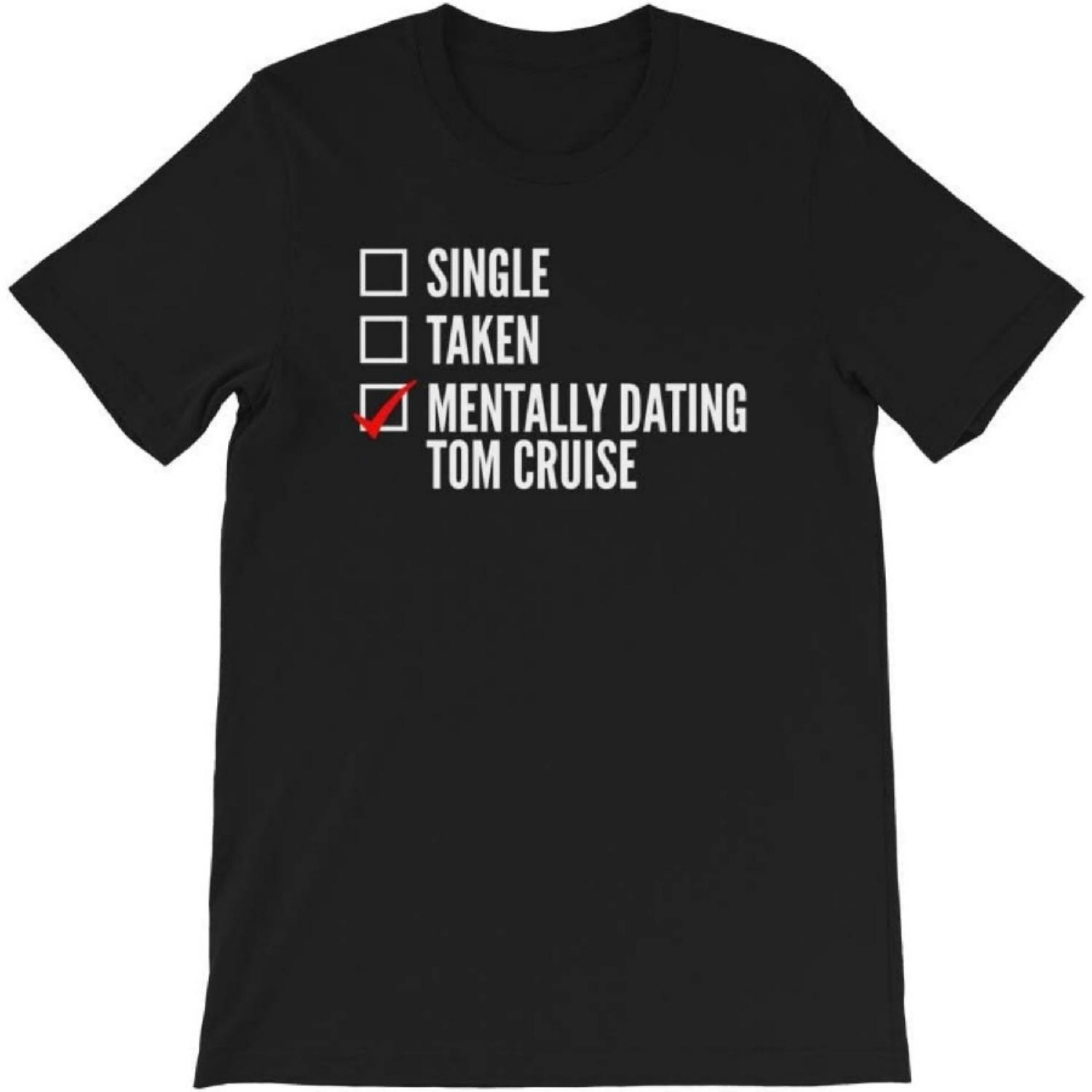 Mentally Dating Tom Cruise Unisex T Shirt XXXXXL чорний
Mentally Dating Tom Cruise Unisex T Shirt XXXXXL чорний