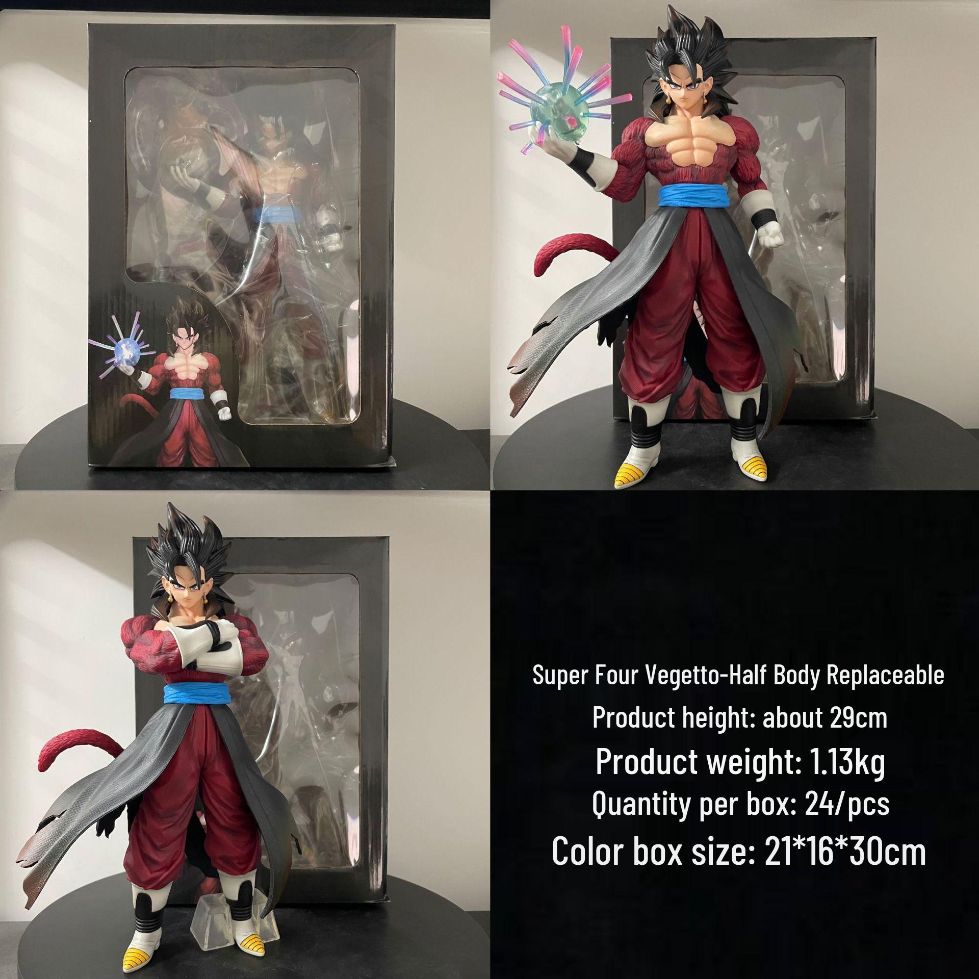 Super Saiyan 4 Vegetto Luminous Dragon Ball Figurine: Swappable Body Anime Statue Gift
Super Saiyan 4 Vegetto Luminous Dragon Ball Figurine: Swappable Body Anime Statue Gift