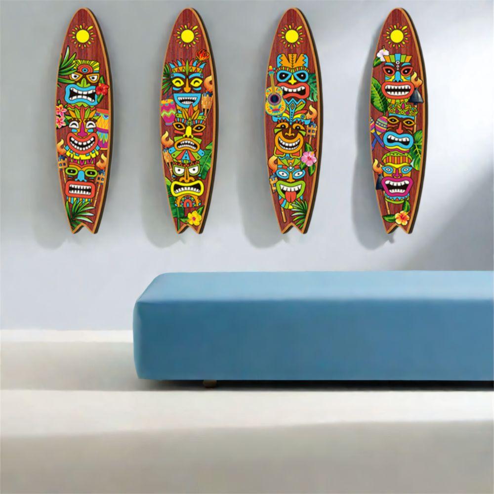 Ocean Theme Surfboard Hanging Sign Retro Ocean Surfboard Decor For Summer Home Room Style 1
Ocean Theme Surfboard Hanging Sign Retro Ocean Surfboard Decor For Summer Home Room Style 1