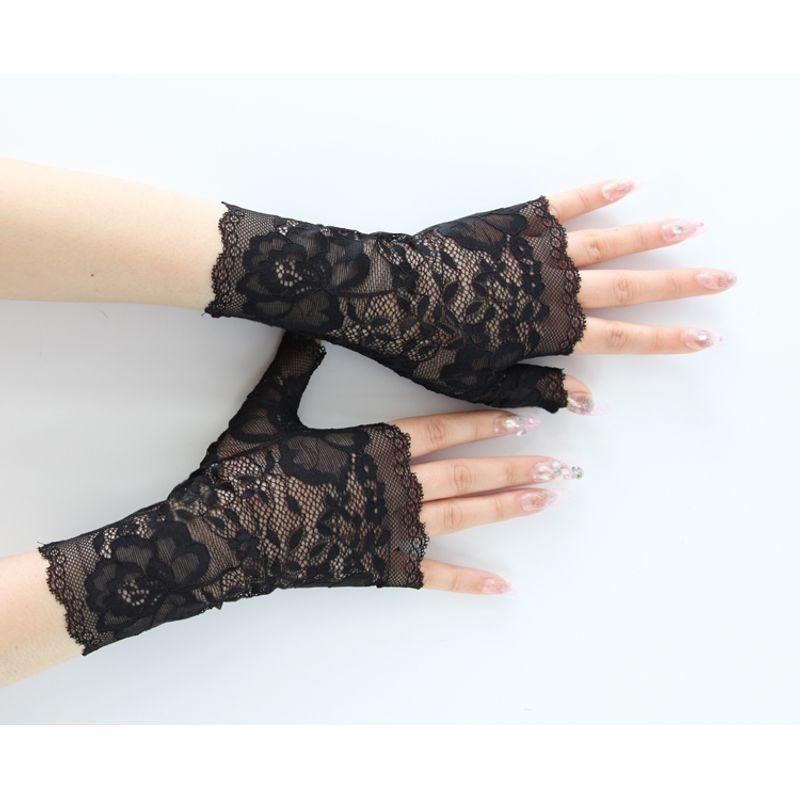 Beautiful Sexy Stretch Summer Driving Half Finger Lace 17cm hazy rose gloves 1701-4 One size
Beautiful Sexy Stretch Summer Driving Half Finger Lace 17cm hazy rose gloves 1701-4 One size