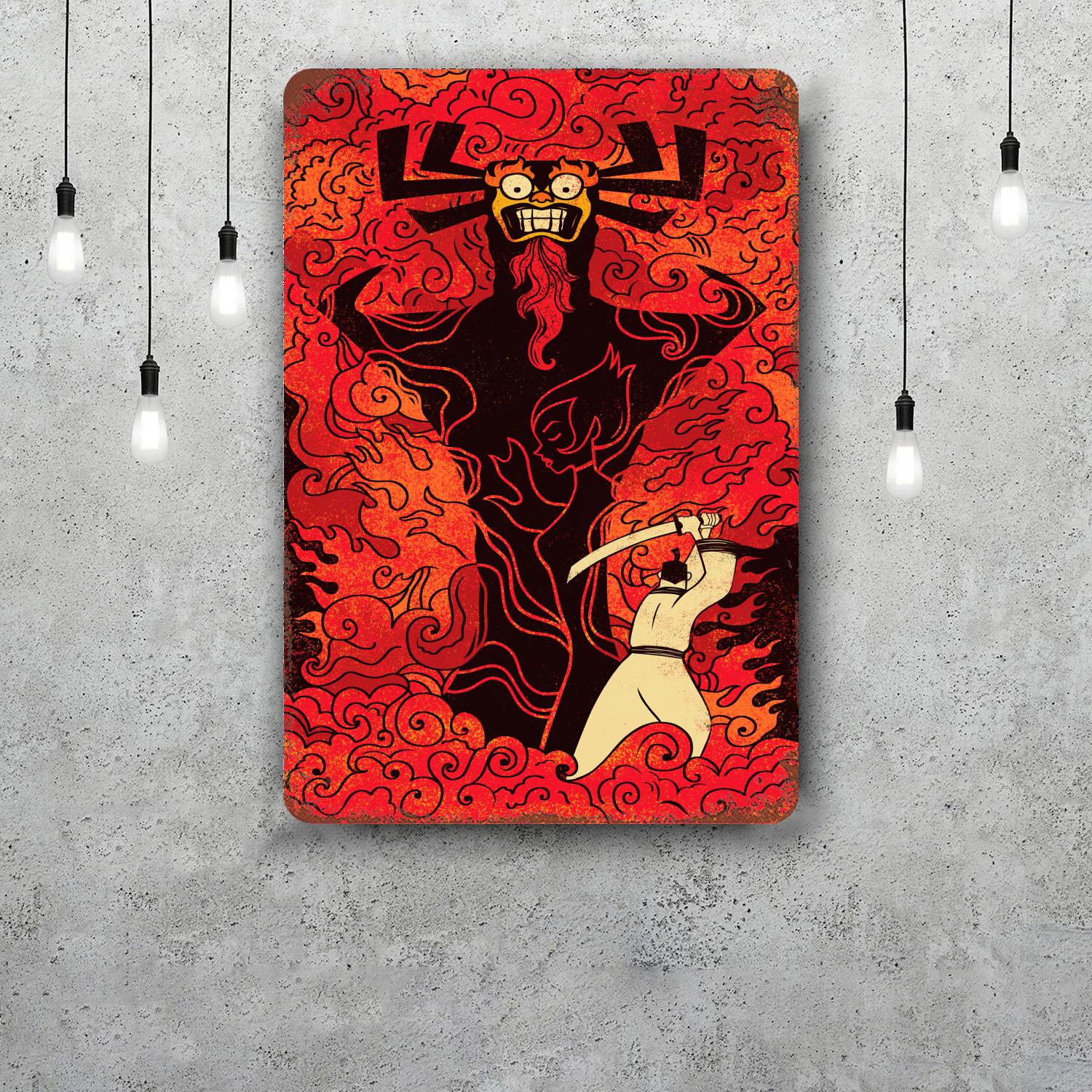 samurai jack movie Decor Poster Vintage Tin Sign Metal Sign Decorative Plaque for Pub Bar Man Cave Club Wall Decoration 20x30cm(7.8x11.8inch)
samurai jack movie Decor Poster Vintage Tin Sign Metal Sign Decorative Plaque for Pub Bar Man Cave Club Wall Decoration 20x30cm(7.8x11.8inch)