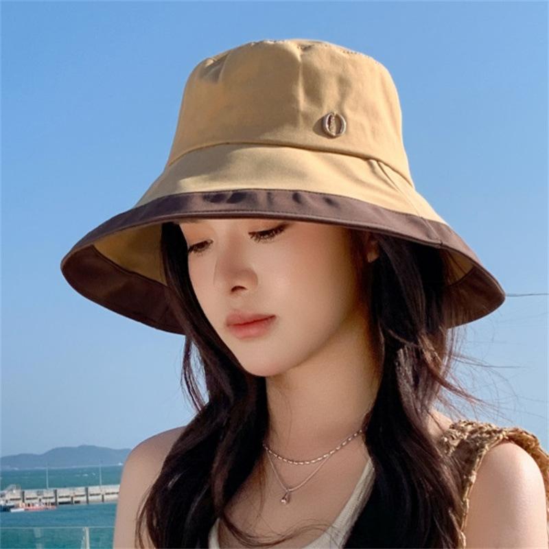 Bucket hat spring and summer high-end sense of face small color matching basin hat sun protection hat sun hat beach sun hat One Size
Bucket hat spring and summer high-end sense of face small color matching basin hat sun protection hat sun hat beach sun hat One Size