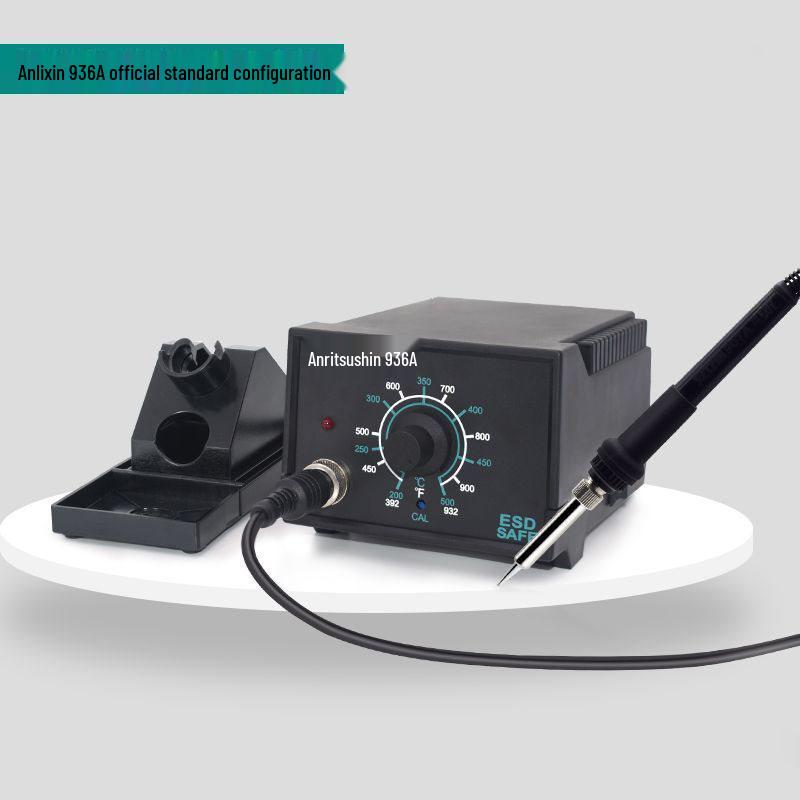 Anlixun 936A 60W Adjustable Temperature Soldering Station - High Power for Consistent Household Welding and Repairs
Anlixun 936A 60W Adjustable Temperature Soldering Station - High Power for Consistent Household Welding and Repairs