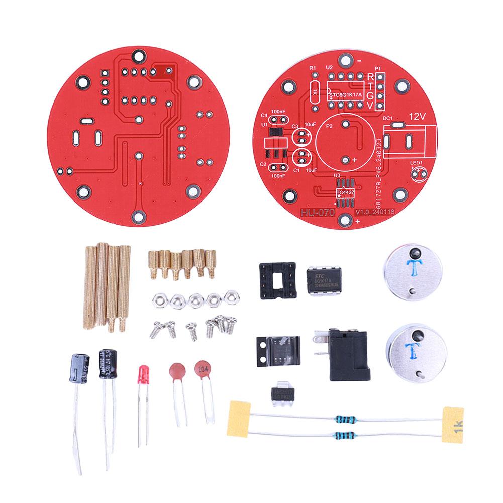 DIY Acoustic Levitation Kit Ultrasonic Suspension Standing Wave Controller Loose Parts 12V DIY Soldering Project Electronic Kit червоний
DIY Acoustic Levitation Kit Ultrasonic Suspension Standing Wave Controller Loose Parts 12V DIY Soldering Project Electronic Kit червоний