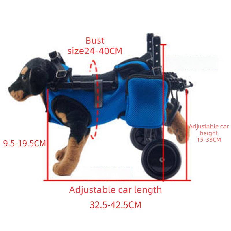 Dog Wheelchair Pet Walking Assist Rehabilitation Assistance Wheelchairs with Pee Pads Assist Leg Walking Training Pet Products
Dog Wheelchair Pet Walking Assist Rehabilitation Assistance Wheelchairs with Pee Pads Assist Leg Walking Training Pet Products