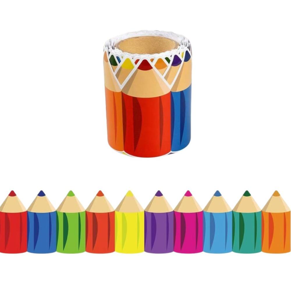 3D Visual Effects Pencil Pattern Border Waterproof Noticeboard Trim Border Trim Classroom Style B
3D Visual Effects Pencil Pattern Border Waterproof Noticeboard Trim Border Trim Classroom Style B