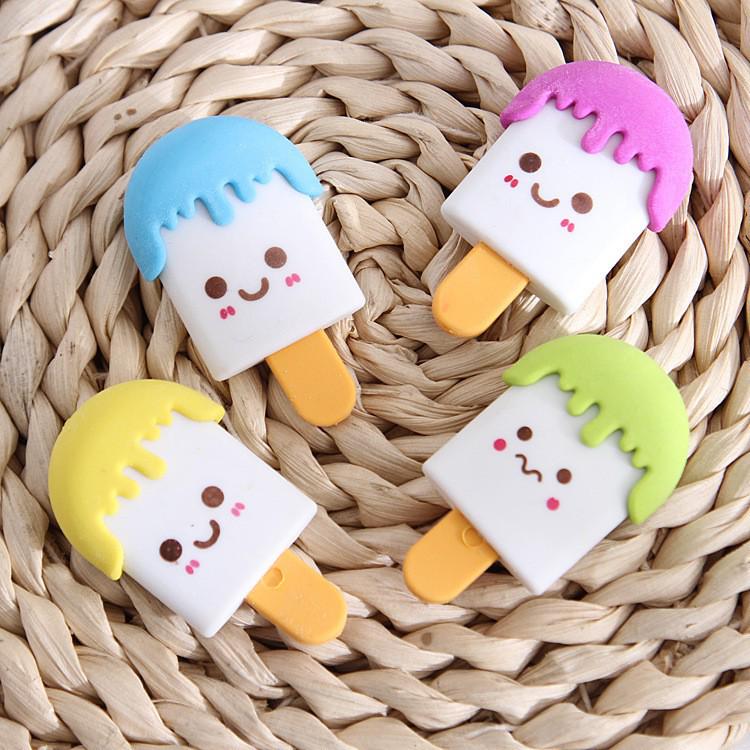 Creative Cartoon Ice Cream Stick Smiley Face Eraser - Animal Shapes for Students
Creative Cartoon Ice Cream Stick Smiley Face Eraser - Animal Shapes for Students