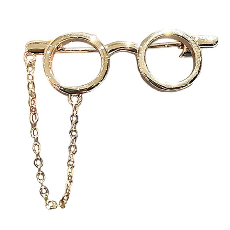 Creative Sunglasses Frame Metal Brooch with Tassel Chain LapelPin Cartoon Design FashionJewelry Backpack Accessory ClothingBadge
Creative Sunglasses Frame Metal Brooch with Tassel Chain LapelPin Cartoon Design FashionJewelry Backpack Accessory ClothingBadge