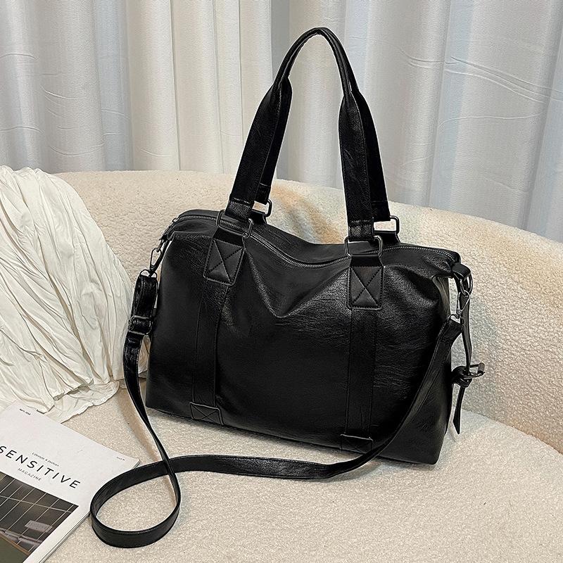 Модная и универсальная ручная повседневная вместительная модная сумка кроссбоди, багаж чёрный
Модная и универсальная ручная повседневная вместительная модная сумка кроссбоди, багаж чёрный