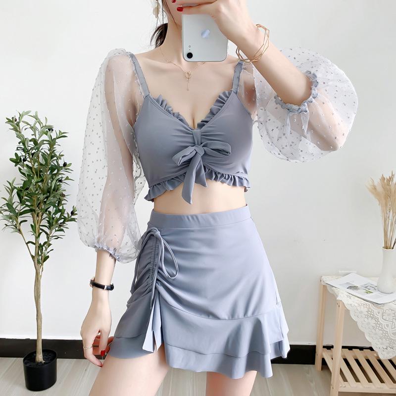 Women s 2024 Long Sleeve Bikini Set with Skirt - Slim Fit, Sexy, Large Size, Small Chest Gathered Design Extra Large чёрный
Women s 2024 Long Sleeve Bikini Set with Skirt - Slim Fit, Sexy, Large Size, Small Chest Gathered Design Extra Large чёрный