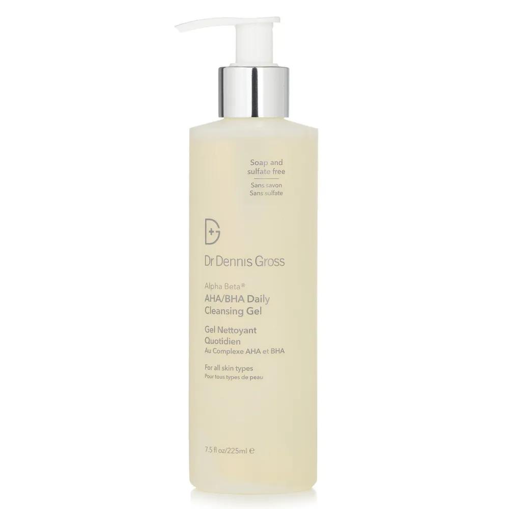 Dr. Dennis Gross Alpha Beta AHA/BHA Daily Cleansing Gel 225ml/7.5oz
Dr. Dennis Gross Alpha Beta AHA/BHA Daily Cleansing Gel 225ml/7.5oz