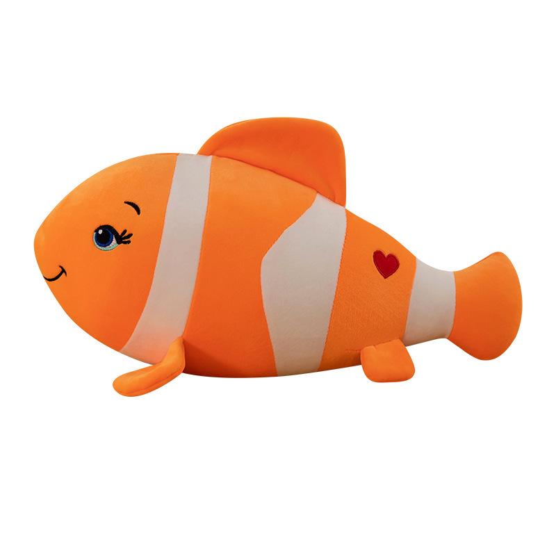 Clownfish Plush Doll Pillow - Cute Cartoon Sleep Support for Kids Birthdays 30cm 0.14kg
Clownfish Plush Doll Pillow - Cute Cartoon Sleep Support for Kids Birthdays 30cm 0.14kg