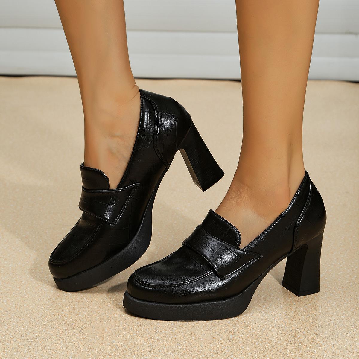 Women Black Pumps Fashion Pu Leather High Heels Shoes Round Toe Paltform Wedding Dress Heels Women Shoes Plus Size 35-42 Tacones 35 чёрный
Women Black Pumps Fashion Pu Leather High Heels Shoes Round Toe Paltform Wedding Dress Heels Women Shoes Plus Size 35-42 Tacones 35 чёрный
