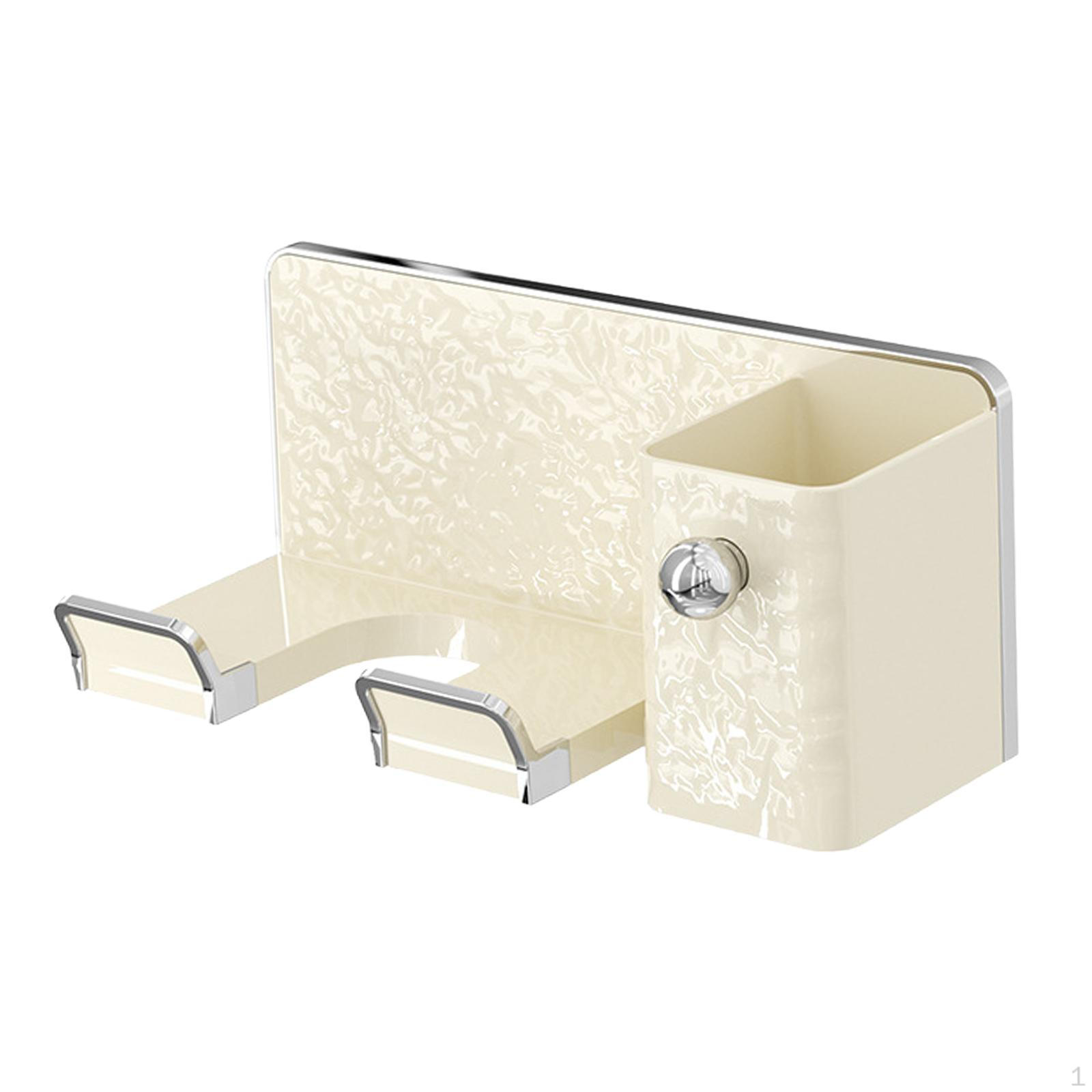 Держатель для сушилки Вешалка для волос Подставка для выпрямителя beige
Держатель для сушилки Вешалка для волос Подставка для выпрямителя beige