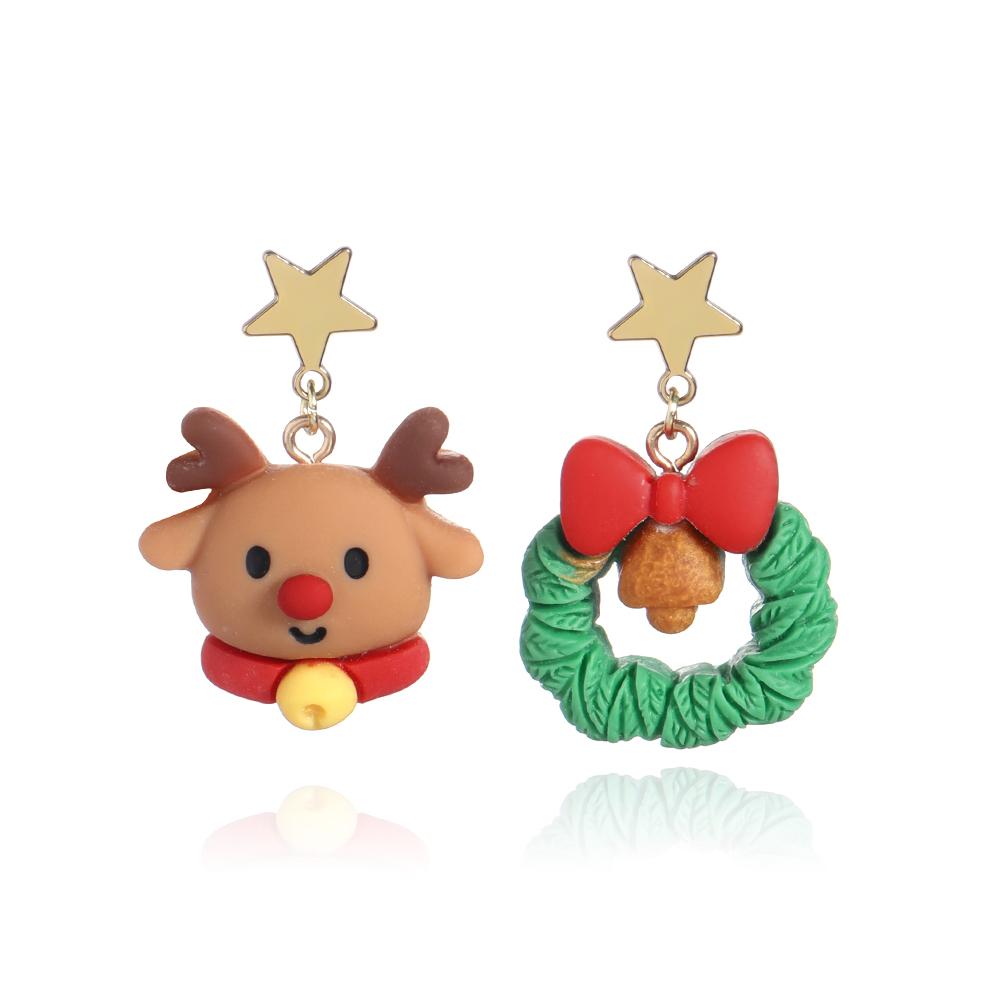 1 pair/lot Christmas Resin Earrings Christmas Tree Santa Claus Snowman Snowflake Deer Bear Dangle Earrings For Girls Party Gifts
1 pair/lot Christmas Resin Earrings Christmas Tree Santa Claus Snowman Snowflake Deer Bear Dangle Earrings For Girls Party Gifts