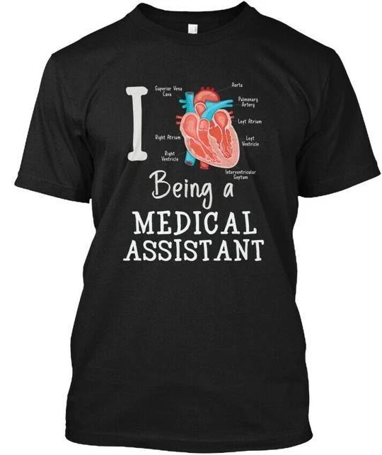I Love Being A Medical Assistant Right Atrium Left T shirt Made In USA S To 5XL 2XL
I Love Being A Medical Assistant Right Atrium Left T shirt Made In USA S To 5XL 2XL