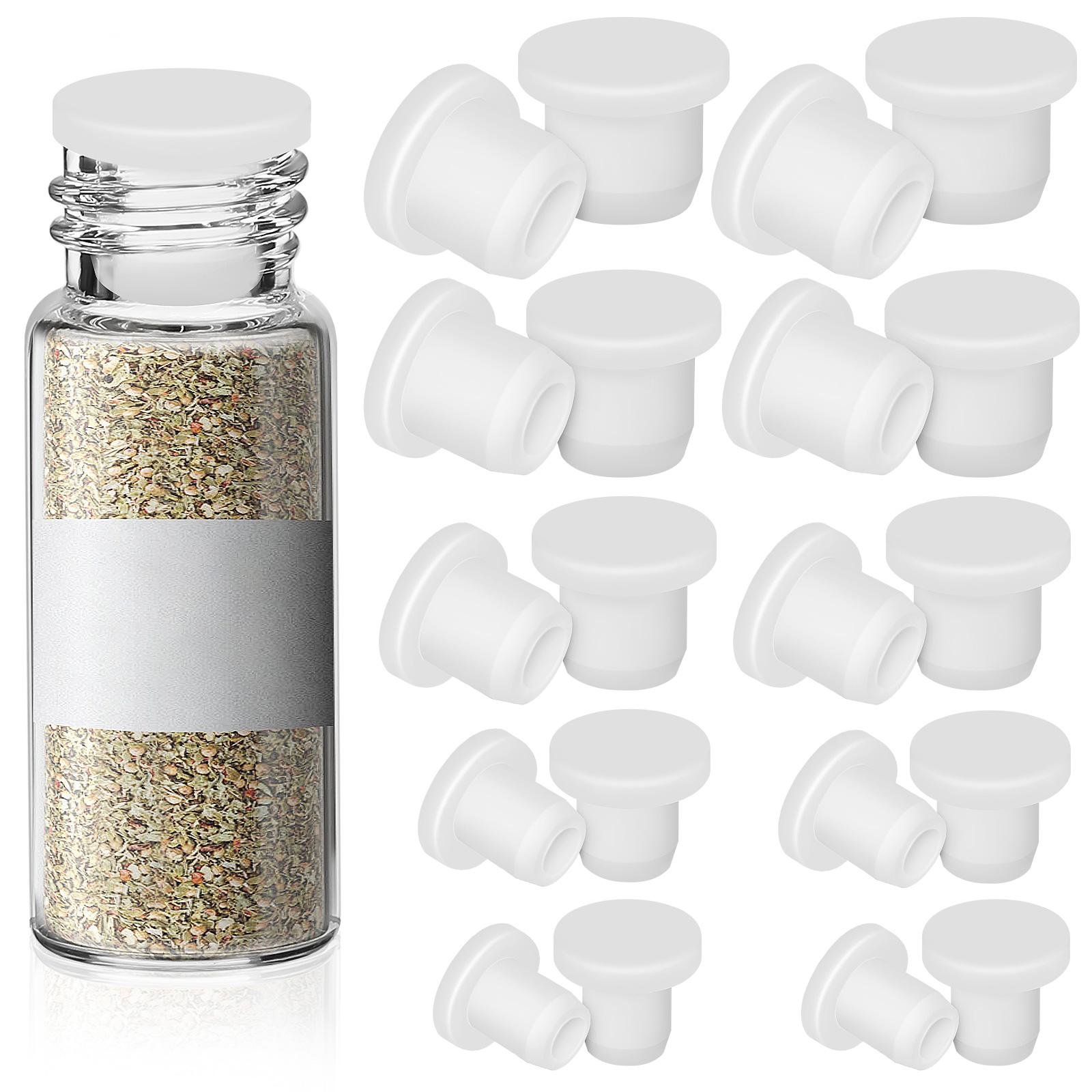 25 Pcs Silicone Seal Salt Shaker Stopper Reusable Replacement Plugs Pepper Spice Seasoning Bottle Corks Caps Covers Bottom Tools
25 Pcs Silicone Seal Salt Shaker Stopper Reusable Replacement Plugs Pepper Spice Seasoning Bottle Corks Caps Covers Bottom Tools