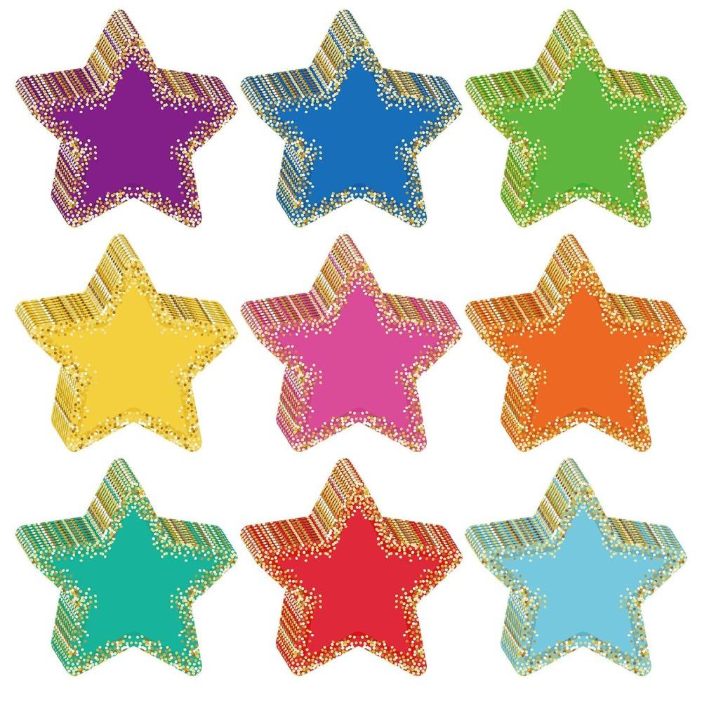 108pcs Cutouts Colorful Star Paper Cutouts DIY Craft Billboard Decoration Nursery Stars
108pcs Cutouts Colorful Star Paper Cutouts DIY Craft Billboard Decoration Nursery Stars