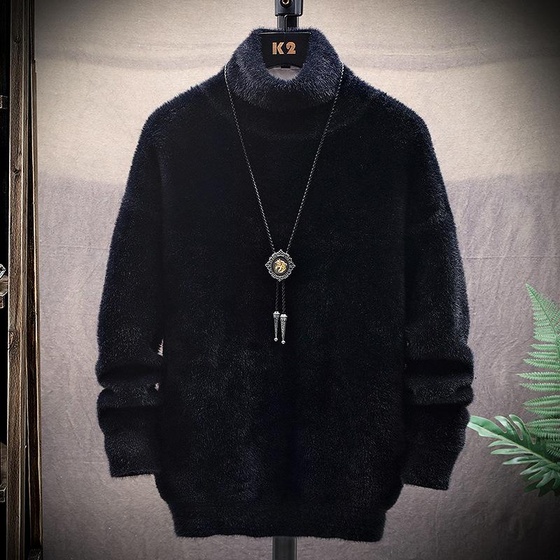 Men s Autumn and Winter Plus Size Short Thick and Warm Knit Sweater with Solid Color Collar Base Sweater Versatile Pullover Sweater 3XL
Men s Autumn and Winter Plus Size Short Thick and Warm Knit Sweater with Solid Color Collar Base Sweater Versatile Pullover Sweater 3XL