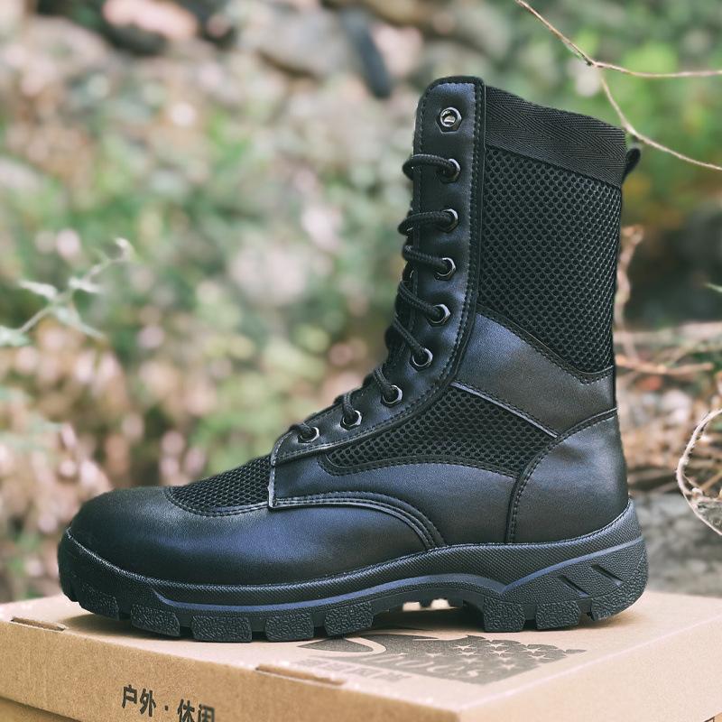 Outdoor genuine military training boots men s ultra-light breathable training cold-proof waterproof mountaineering combat boots middle tube security d 46
Outdoor genuine military training boots men s ultra-light breathable training cold-proof waterproof mountaineering combat boots middle tube security d 46
