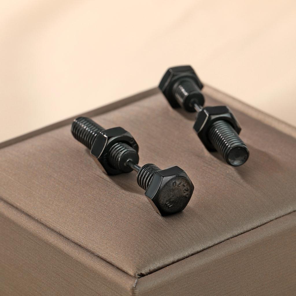 Kind Exquisite Fashion Earrings Screw Stud Earrings, Personalized Study Birthday Gift for Lovers чорний
Kind Exquisite Fashion Earrings Screw Stud Earrings, Personalized Study Birthday Gift for Lovers чорний