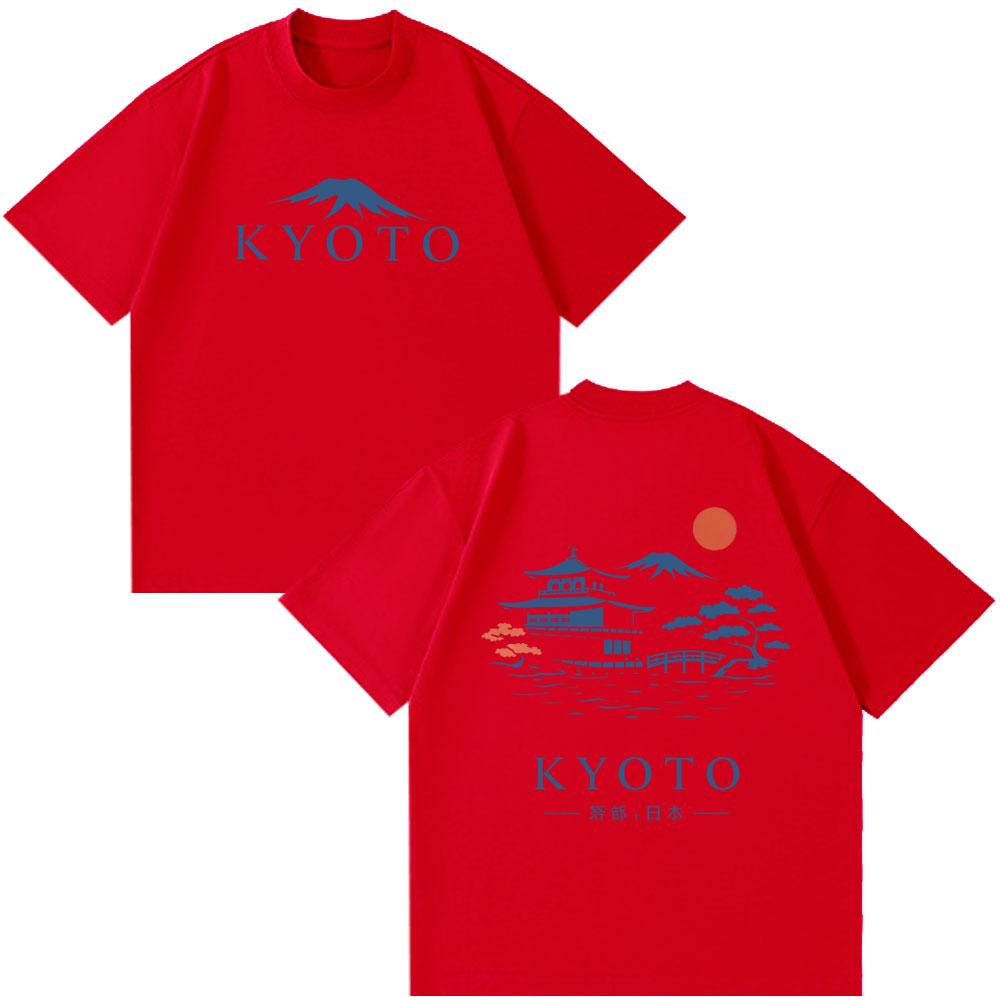 Kyoto Japan Style T Shirts Summer Unisex Women Clothing Fashion Vintage Short Sleeve T-shirt Cotton Casual Tops Harajuku Streetwear S
Kyoto Japan Style T Shirts Summer Unisex Women Clothing Fashion Vintage Short Sleeve T-shirt Cotton Casual Tops Harajuku Streetwear S