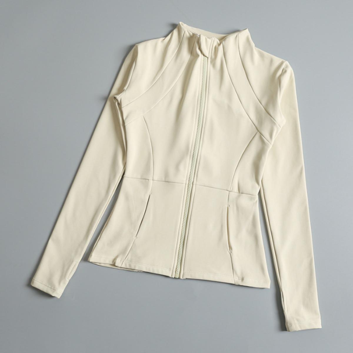 Новая одежда для йоги, женское пальто, круглое, высокоэластичное, свободное, для занятий йогой, фитнеса, с длинным рукавом, воротником-стойкой, для йоги S бежевый
Новая одежда для йоги, женское пальто, круглое, высокоэластичное, свободное, для занятий йогой, фитнеса, с длинным рукавом, воротником-стойкой, для йоги S бежевый