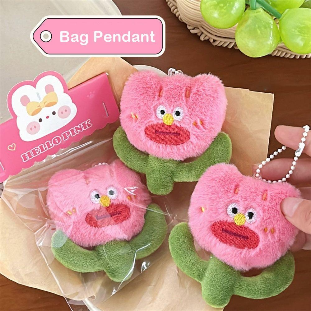 Pink Flower Plush Pendant Cartoon Plush Hangings Gift Bag Pendant Car Keys Accessories 
Pink Flower Plush Pendant Cartoon Plush Hangings Gift Bag Pendant Car Keys Accessories