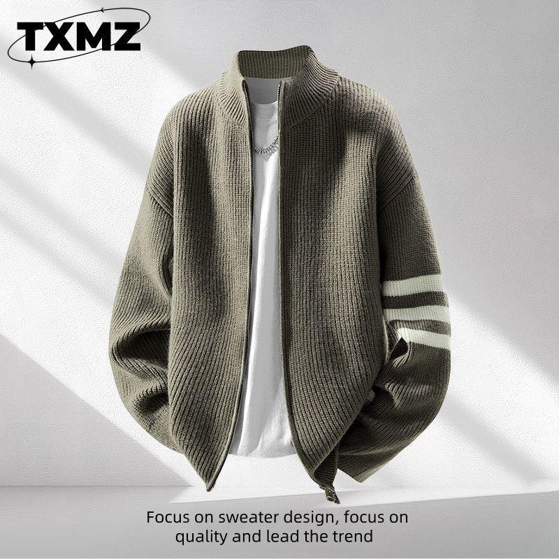 Men s Custom Striped Knit Cardigan for Autumn & Winter XXXL хакі
Men s Custom Striped Knit Cardigan for Autumn & Winter XXXL хакі
