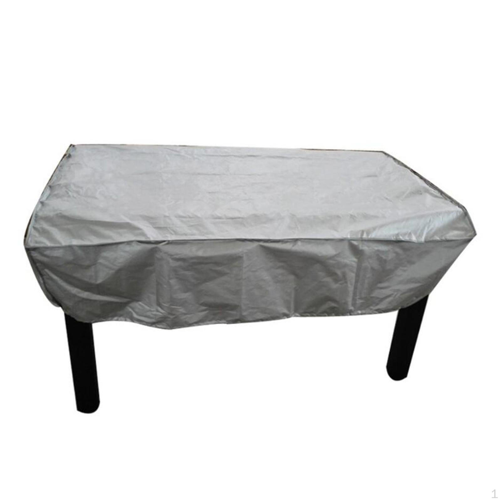 Foosball Table Protector for Outdoor Use 163cmx115cmx48cm срібний
Foosball Table Protector for Outdoor Use 163cmx115cmx48cm срібний