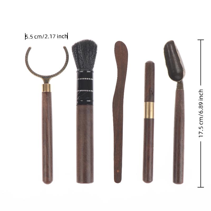 5Pcs Tea Set Heat-resistant Kung Fu Tea Ceremony - Wooden Chinese Gongfu Teaspoon Tea Tong Needle Set Tearoom Supplies
5Pcs Tea Set Heat-resistant Kung Fu Tea Ceremony - Wooden Chinese Gongfu Teaspoon Tea Tong Needle Set Tearoom Supplies
