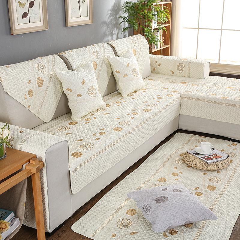 Sofa Cushion Fabric Cotton Pure Cotton Four Seasons Double-Sided Simple Modern Sofa Towel Sofa Cover Summer 70*70cm
Sofa Cushion Fabric Cotton Pure Cotton Four Seasons Double-Sided Simple Modern Sofa Towel Sofa Cover Summer 70*70cm