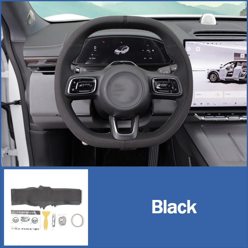 Для Zeekr 7X 2025+ Чехол на рулевое колесо автомобиля Ручной работы Замшевый чехол-оплетка на руль Отделка салона автомобиля Автоаксессуары чёрный
Для Zeekr 7X 2025+ Чехол на рулевое колесо автомобиля Ручной работы Замшевый чехол-оплетка на руль Отделка салона автомобиля Автоаксессуары чёрный