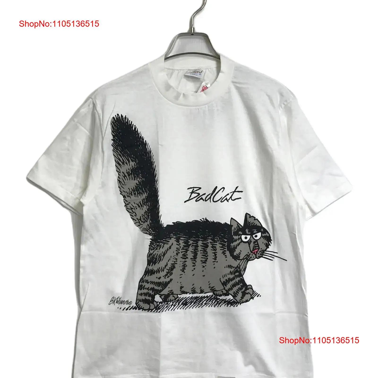 crazy shirts Vintage 90 s Kriban Cat BADCAT print T shirt Size S White Men vintage Washed Comfortable Stretched Casual Unisex 5XL різнокольоровий
crazy shirts Vintage 90 s Kriban Cat BADCAT print T shirt Size S White Men vintage Washed Comfortable Stretched Casual Unisex 5XL різнокольоровий