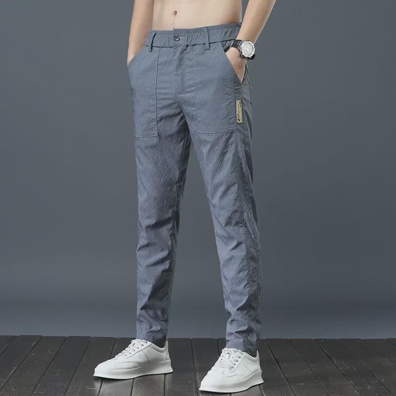 Men s Summer Ice Silk Casual Pants - Slim Korean Style, Loose, and Straight Trousers. 29 светло-серый
Men s Summer Ice Silk Casual Pants - Slim Korean Style, Loose, and Straight Trousers. 29 светло-серый