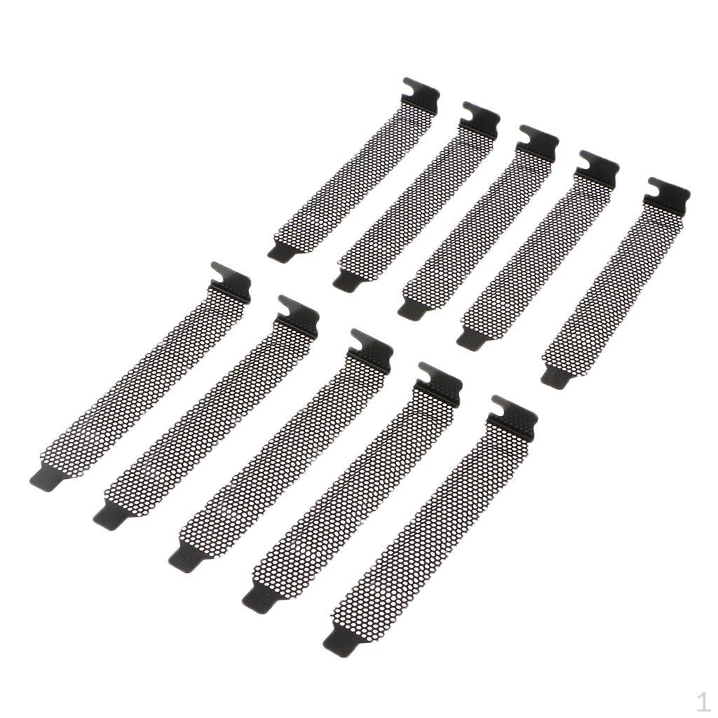 10 pieces Expansion Slot Back Plate Cover Dust Filter Steel Blank
10 pieces Expansion Slot Back Plate Cover Dust Filter Steel Blank