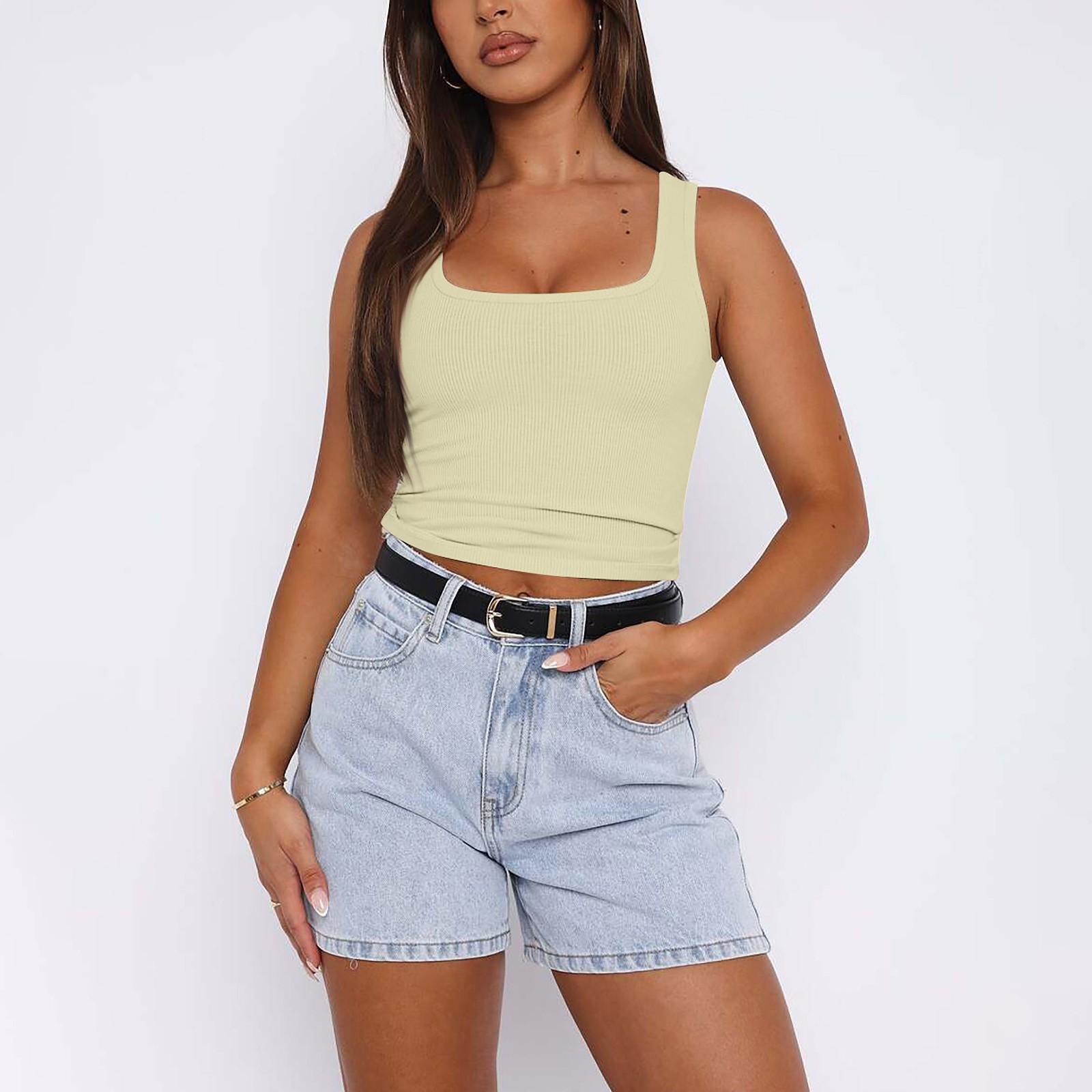 Женская мода весна-лето досуг тонкий однотонный жилет с нитками XL жёлтый
Женская мода весна-лето досуг тонкий однотонный жилет с нитками XL жёлтый