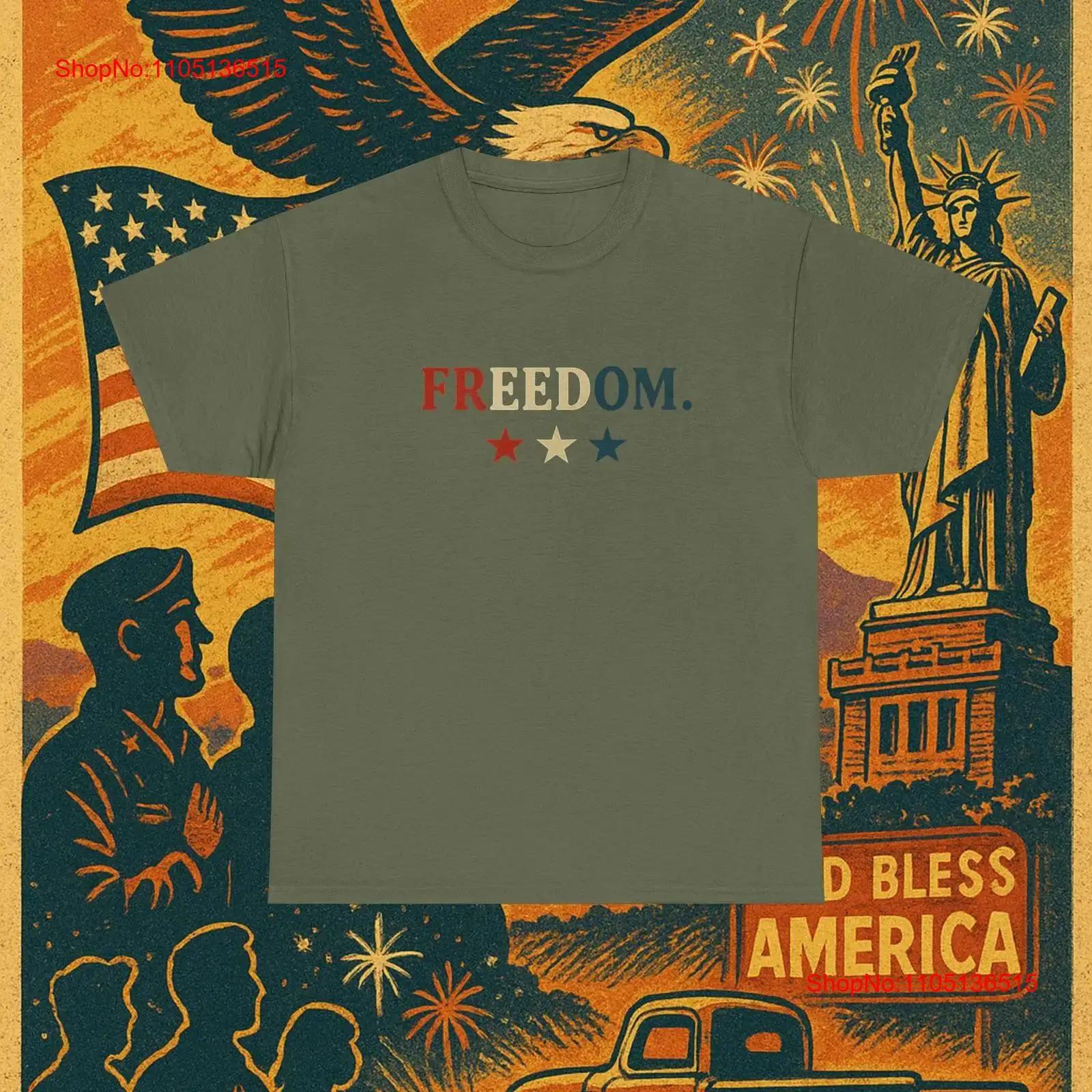 Freedom T Shirt Spirit of Independence Casual Wear Day vintage Washed graphic designer clothes streetwear Stretched Breathable 5XL різнокольоровий
Freedom T Shirt Spirit of Independence Casual Wear Day vintage Washed graphic designer clothes streetwear Stretched Breathable 5XL різнокольоровий