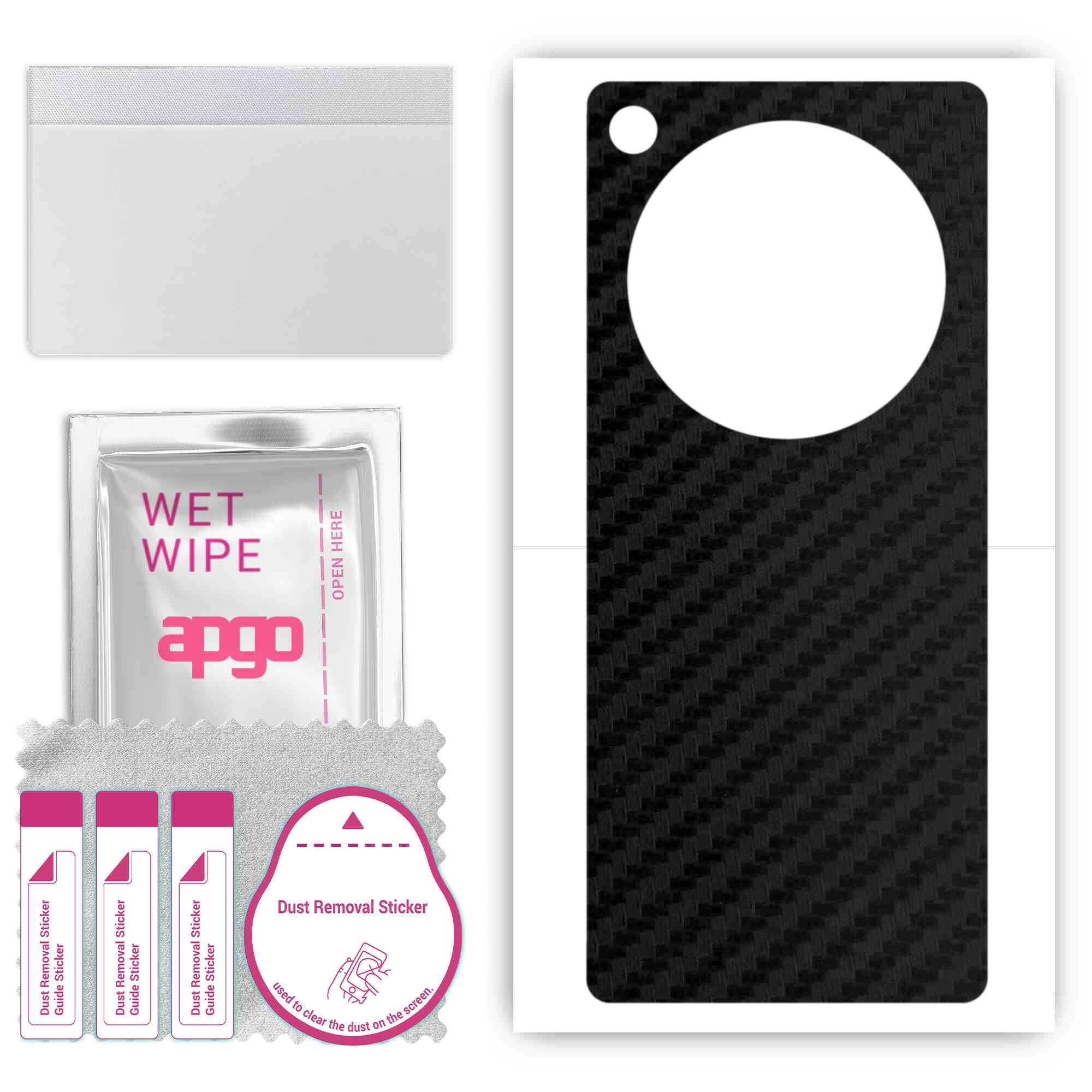 apgo Protective Skin Sticker for the back compatible with OnePlus Open, Wrap Film, Foil, Vinyl - Pattern Carbon Black
apgo Protective Skin Sticker for the back compatible with OnePlus Open, Wrap Film, Foil, Vinyl - Pattern Carbon Black